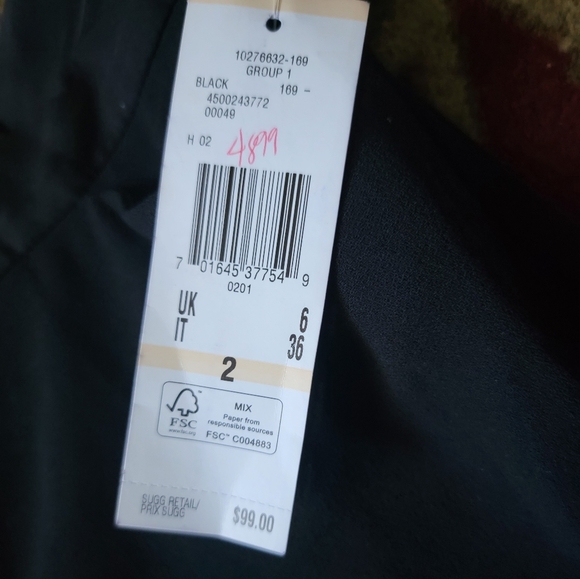 Anne Klein Black Stretch Trousers - Picture 4 of 7